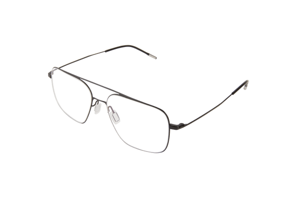 Eddie Optical / Black Metal & Blue - Light Lens - Shade Files